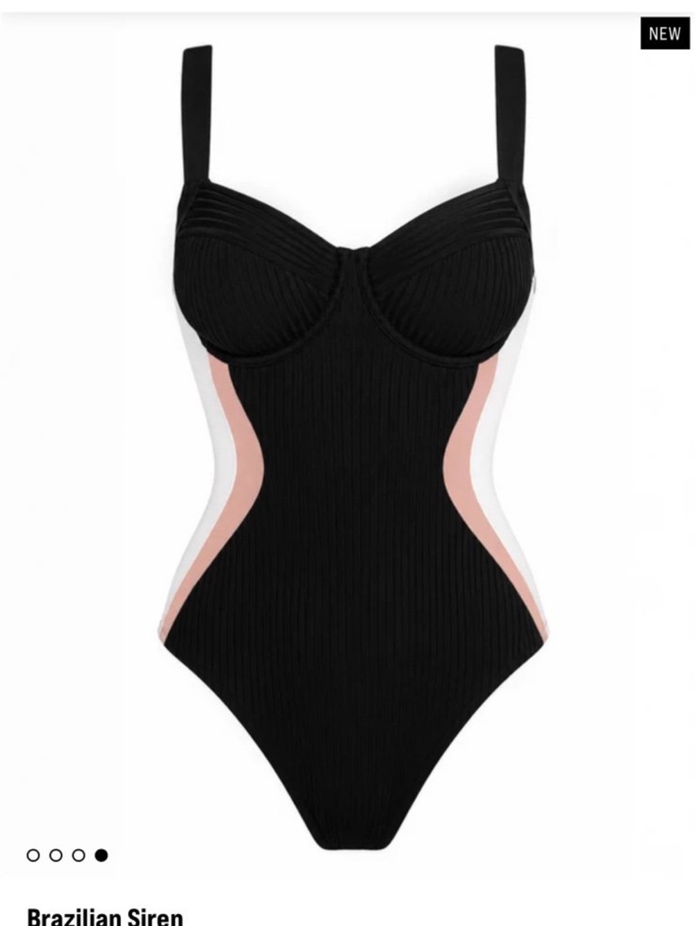 NEW! $188 TA3 Brazilian Siren Lifty One Piece Contour Shaping Swimsuit 3X - Picture 10 of 11